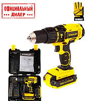 Акумуляторний ударний шуруповерт Stanley SCH201D2K (18, 2Ач, двошвидкісний) TSH