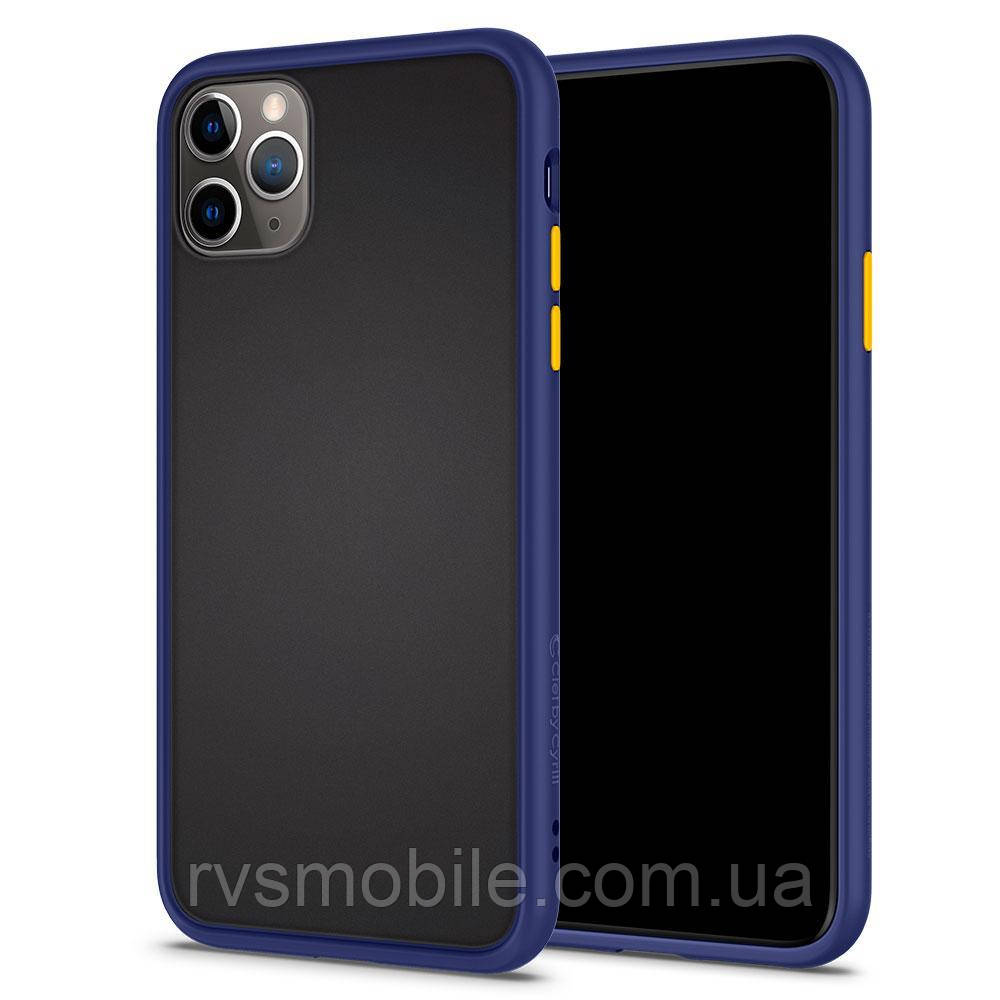 Чохол Spigen для iPhone 11 Pro Ciel Color Brick, Navy (077CS27525), фото 1
