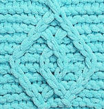 Alize PUFFY FINE (Пуффі Файн) №263 бірюза (Пряжа, нитки для в'язання руками), фото 2