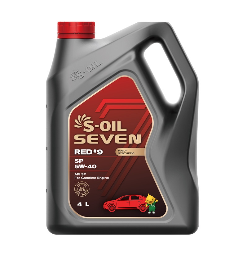 Моторне мастило S-Oil Seven 5w40 Red #9 SP 4 л