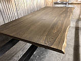Стіл обідній VNG Loft 1200х700х750 мм дуб морений, фото 4