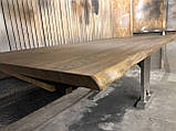 Стіл обідній VNG Loft 1200х700х750 мм дуб морений, фото 7