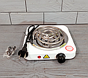Одноконфоркова електрична плита переносна Hot Plate JX-1010B/Спіральна електроплитка настільна, фото 2