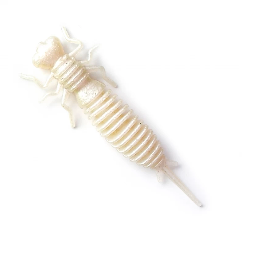 Найкращий силікон для риболовлі Fanatik Larva 2.5" col. 025 силіконова приманка личинка бабки