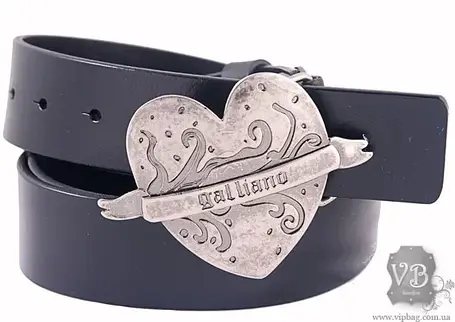 Ремінь шкіряний GALLIANO 2382, фото 1