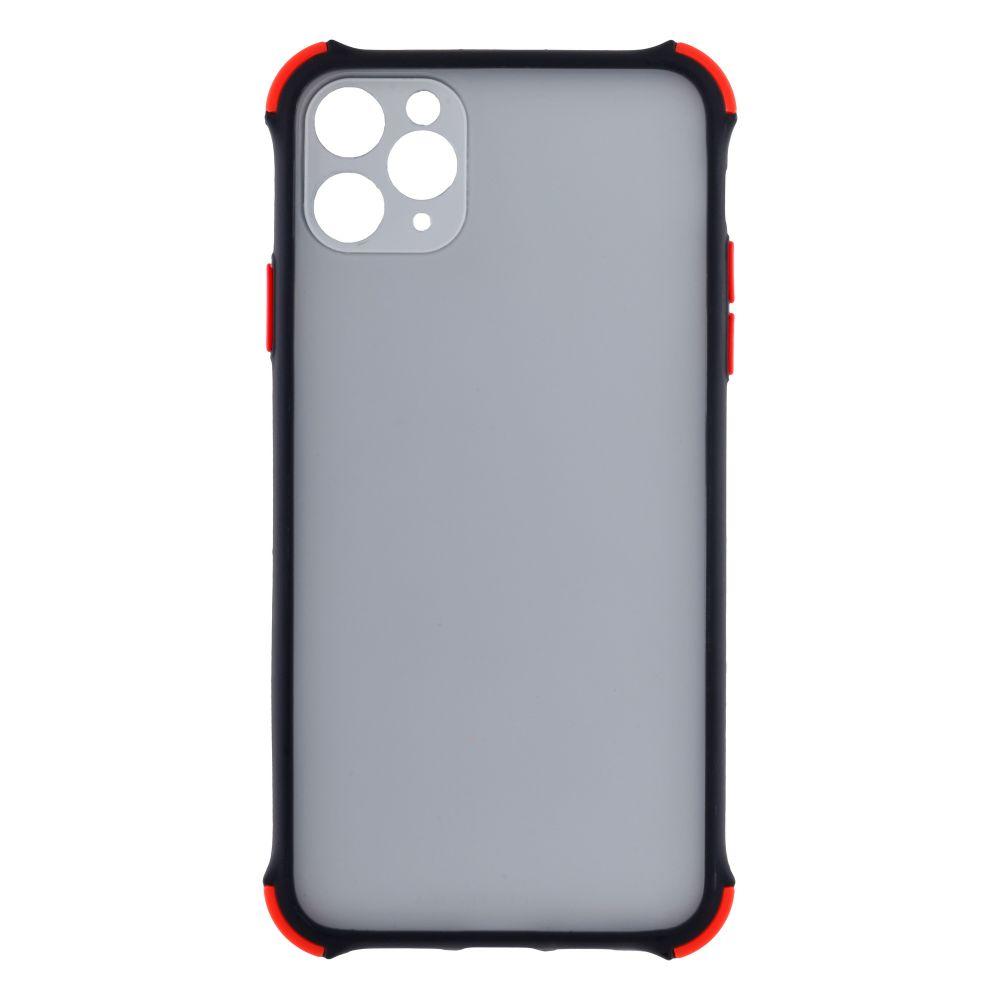 Силіконовий чохол TOTU Armor Dark with Frame для iPhone 11 Pro Max Чорний, фото 1