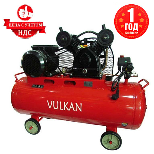 Компрессор Vulkan IBL2070E-220-100 (2.2 кВт, 420 л/мин, 100 л) Топ 3776563 - фото 1 - id-p1744129963