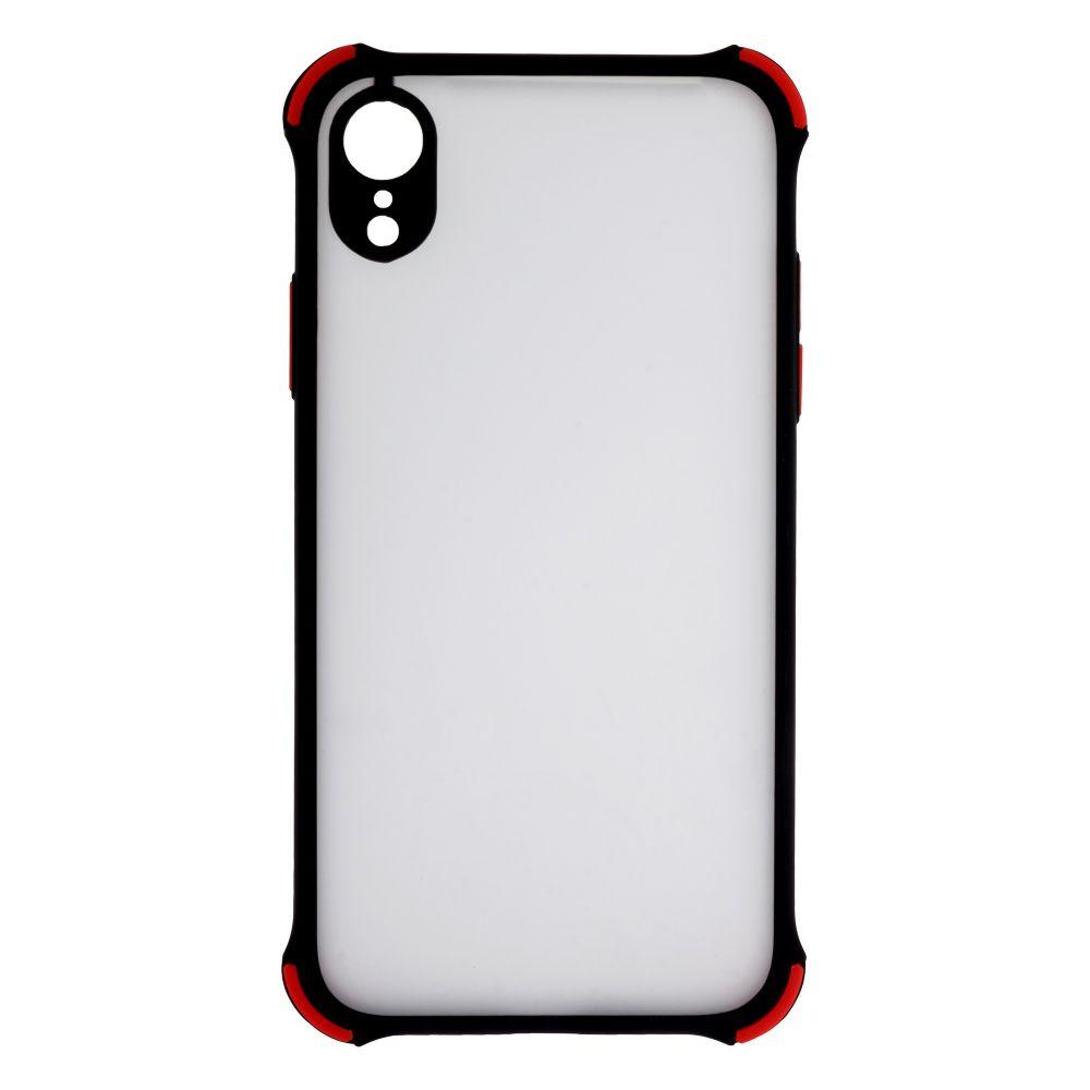 Силіконовий чохол TOTU Armor with Frame для iPhone Xr Чорний
