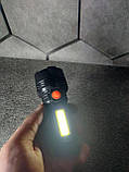 Ліхтар ручний акумуляторний Panther PT-8915B COB LED 300 Lumen, фото 8