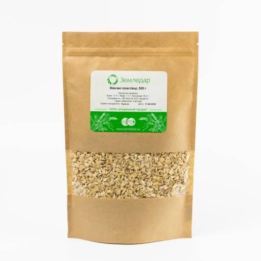 Спельтова крупа плющена "Земледар", 500 гр, фото 1