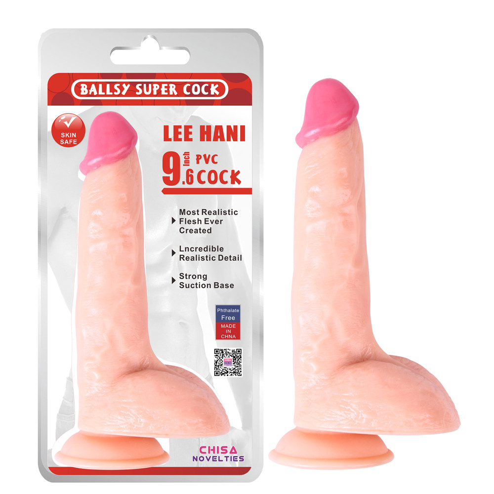 Фалоїмітатор на присоску Chisa Ballsy super cock Lee Hani 9.6