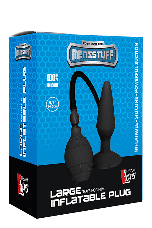 Надувний анальний лаг MENZSTUFF LARGE INFLATABLE PLUG