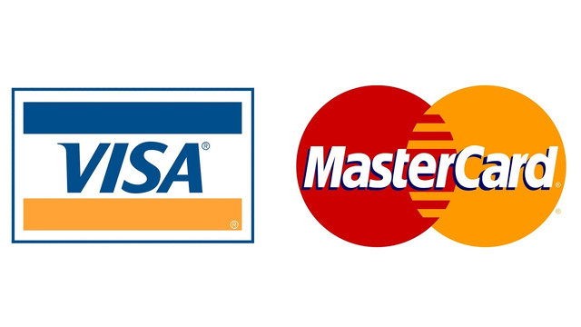 Visa, Mastercard и  Maestro