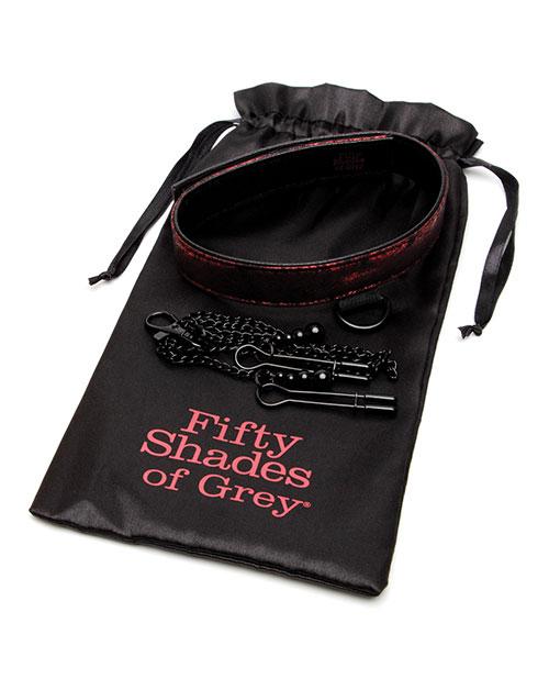 Нашийник із затискачами на соски Sweet Anticipation Fifty Shades of Grey Collar Nipp