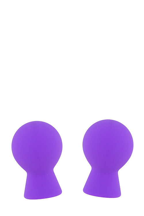 Стимулятори на соски PLEASURE PUMPS NIPPLE SUCKERS PURPLE