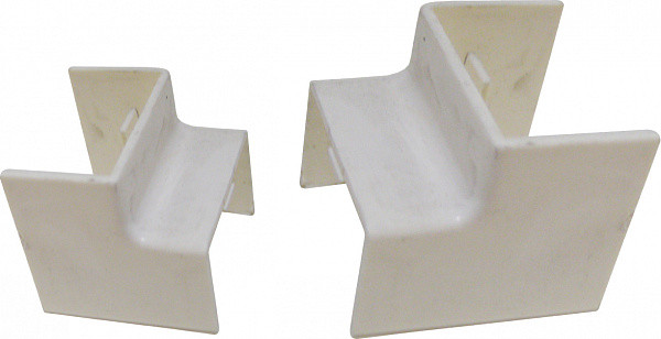 Внутрішній кут АСКО-УКРЕМ 25*16 для пластикових кабельних короба, вогнестійкий, білий