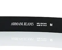 Ремінь шкіряний Armani 1320 BLACK, фото 5