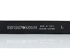 Ремінь шкіряний Armani 1517 BL, фото 4