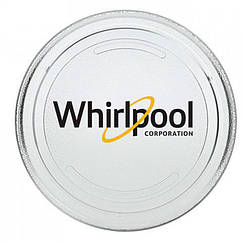 Тарілка для мікрохвильової печі Whirlpool d=270 мм плоска 480120101083 - запчастини для свч печей