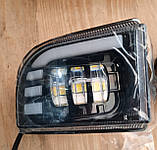 Додаткові LED- фари з ДХО Шевролет Лачетті, фото 3