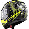МОТОШОЛОМ ЗАКРИТИЙ LS2 FF353 RAPID CARRERA КОЛІР BLACK H-V YELLOW, фото 4