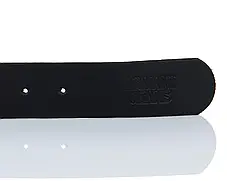 Ремінь шкіряний Armani 1788 BLACK, фото 4