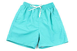 Оптом дитячі пляжні шорти для купання та прогулянок (арт. 15-11а-3) голубой