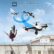Дрон SANROCK U52 із HD-камерою 1080P FPV-дрон RC-квадрокоптер, фото 4