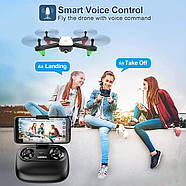 Дрон SANROCK U52 із HD-камерою 1080P FPV-дрон RC-квадрокоптер, фото 9