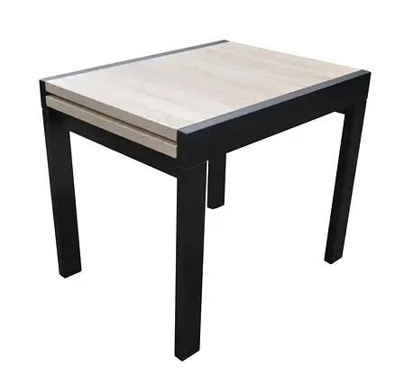 Кухонний стіл трансформер Слайдер дерево + ДСП Fusion Furniture, колір венге /сонома, фото 1