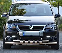 Кенгурятник передній захист на Volkswagen Touran 2010-2015