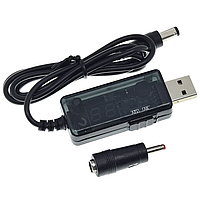 Повышающий кабель питания преобразователь dc 5v на 9v и 12v usb с дисплеем