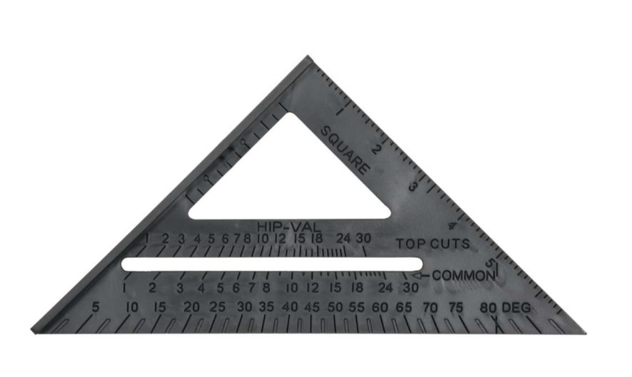 Кутник універсальний пластиковий, 180x180мм, 90х45х45град., для робот зі кроквами VOREL 18530