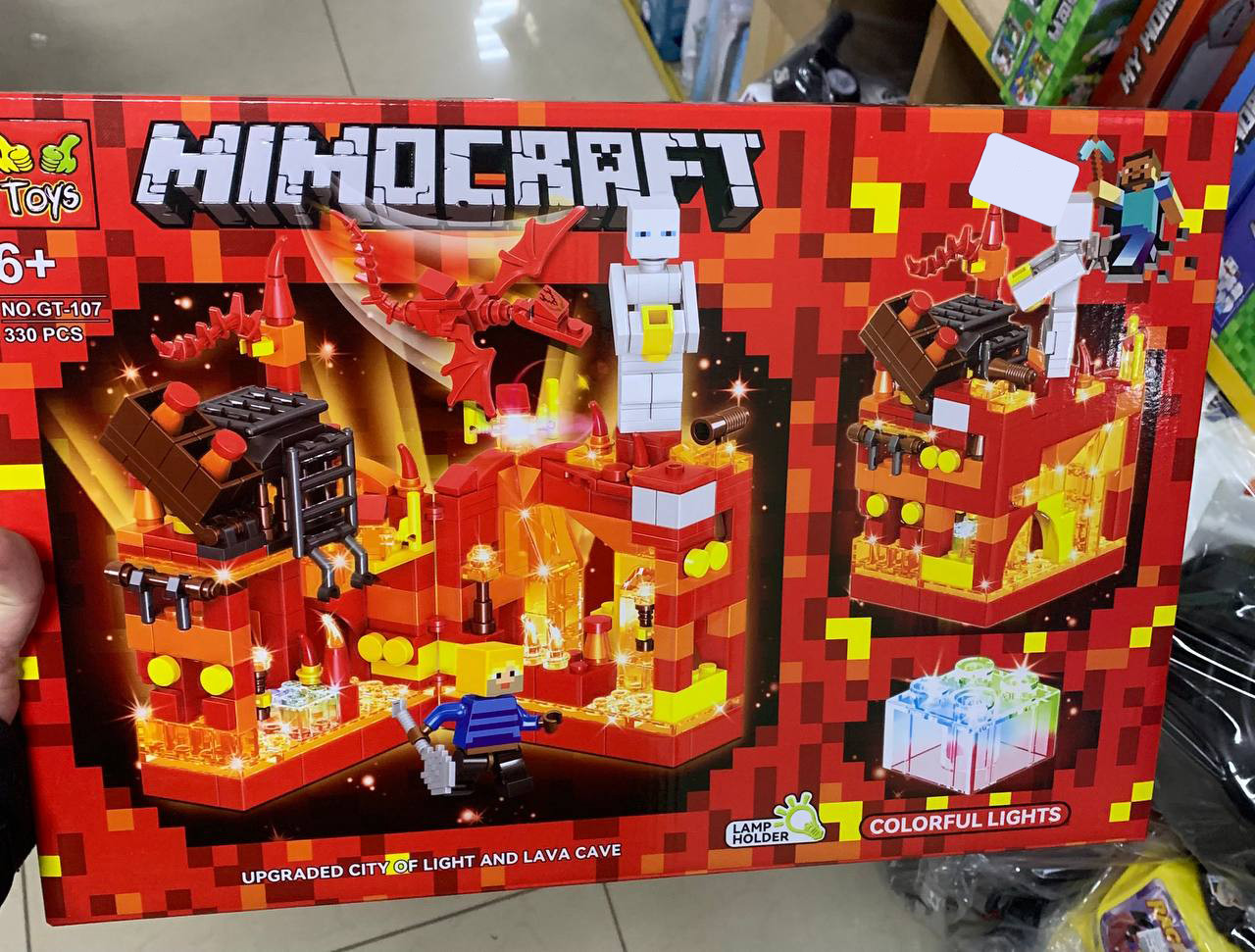 Лего Конструктор Майнкрафт no.gt-107 330 деталей (ID#1744210803), цена ...