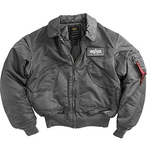 Чоловічий бомбер Alpha Industries CWU 45/P Flight Jacket MJC22000C1 (Gun Metal)