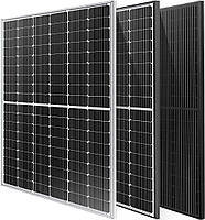Батарея Лептон 650 Вт. Сонячна Leapton LP210*210-M-66-MH 650 W монокристалічна панель Китай, фото 7