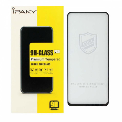 Захисне скло для телефона Samsung A71 (A715)/ M51/ S10 Lite/ Samsung Note 10 lite чорне iPaky, фото 1