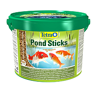 Сухой корм для прудовых рыб Tetra в палочках "Pond Sticks" 10 л/1.2кг (для всех прудовых рыб)