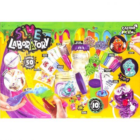 Безпечна освітня креативна творчість "Slime Laboratory" рос (5), шт