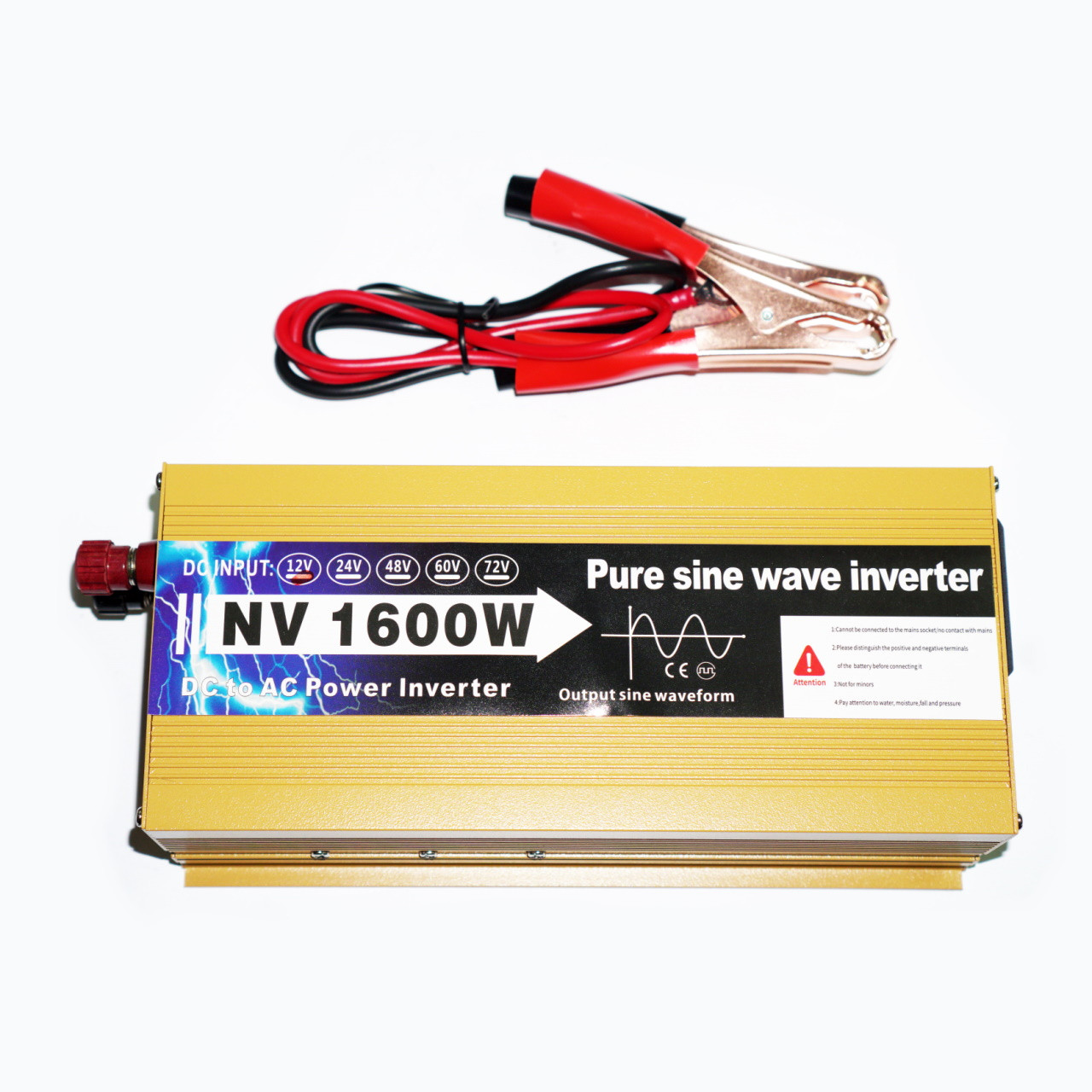 12v в 220v Инвертор Чистая Синусоида 1600W Преобразователь Напряжения с ...