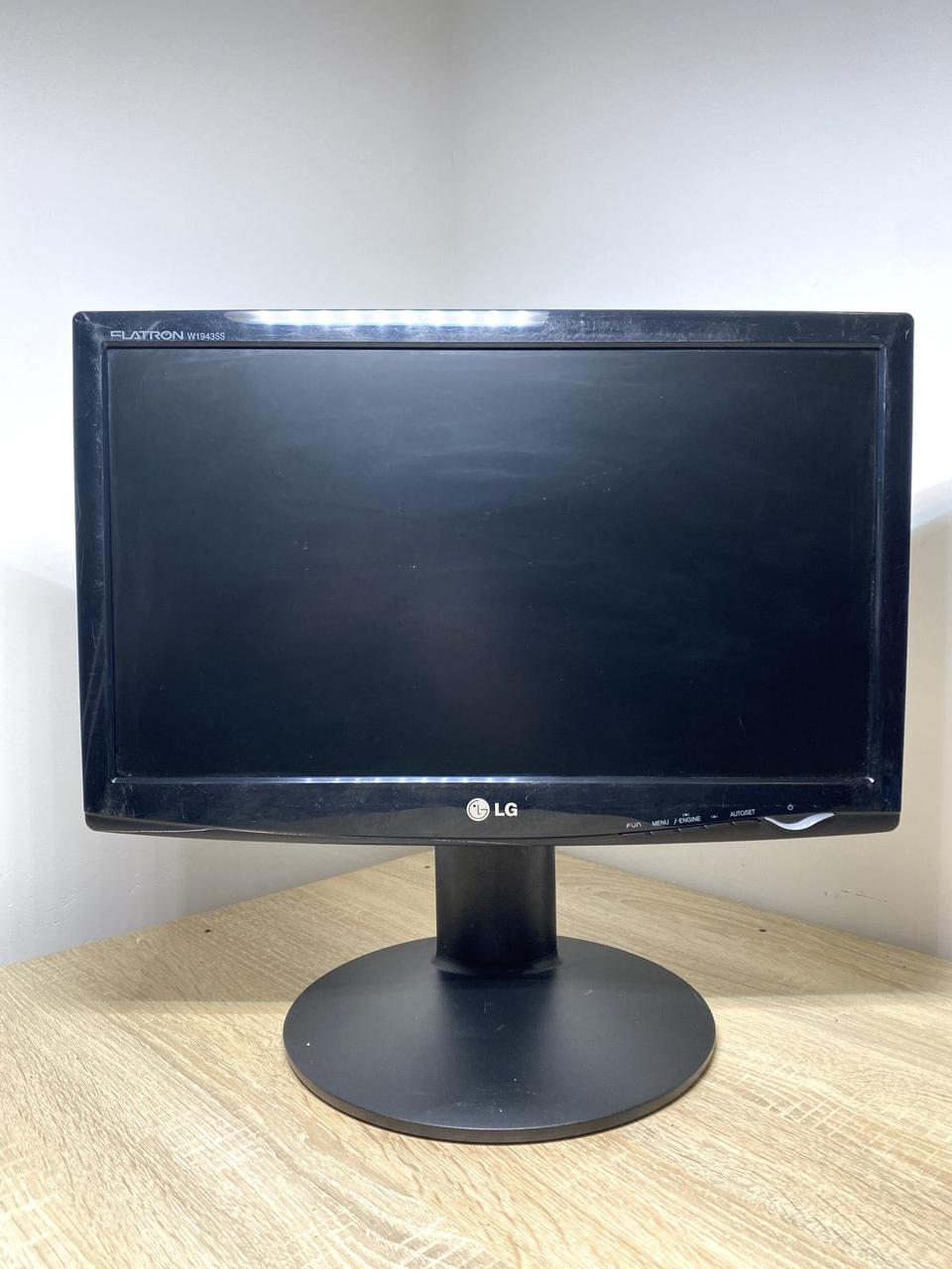 Монитор Б/у 19" LG Flatron W1943SS (TN / 1366x768 / (16:9) / VGA ...