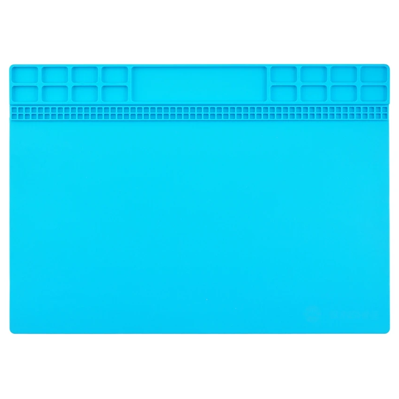 Термоізоляційний силіконовий килимок для ремонту телефону Sunshine SS-004A (250 x 350 mm) Blue