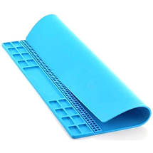 Термоізоляційний силіконовий килимок для ремонту телефону Sunshine SS-004A (250 x 350 mm) Blue, фото 2