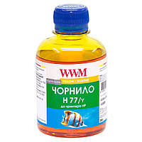 Чернила WWM для HP №177/85 200г Yellow Водорастворимые (H77/Y)