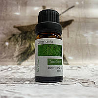 Эфирное масло для аромалампы или увлажнителя, интересные ароматы, водорастворимое масло, Aromania 10 мл чайне дерево