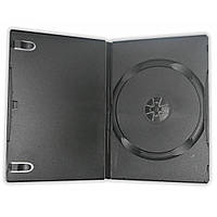 Коробка Бокс для 1 DVD диска 9mm Black DVD box 9mm