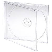 Коробка 10 шт бокс CD - BOX Jewel clear прозрачный