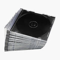 Коробка бокс CD - BOX slim black черный