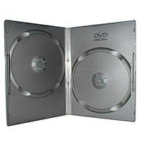 Коробка Бокс для 2 DVD дисків 9mm Black DVD box 9mm