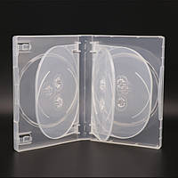 Коробка Бокс для 8 DVD дисков Clear DVD box прозрачный